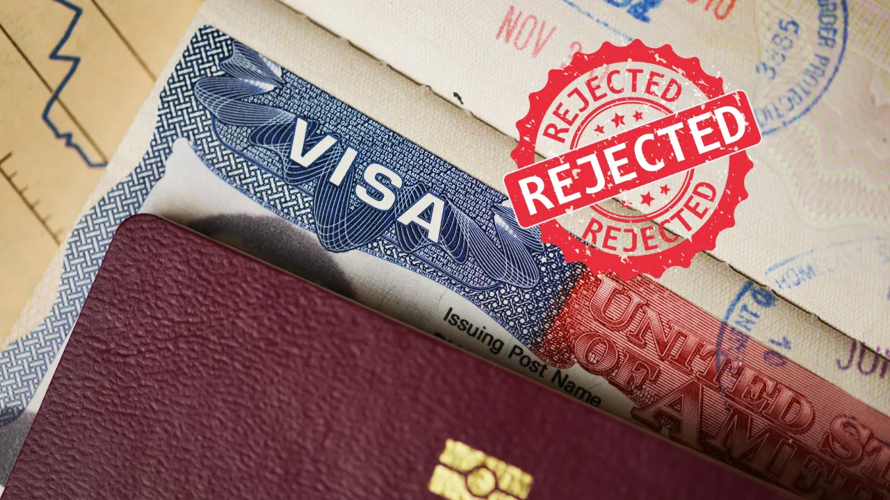 Imagem principal para o artigo Fui reprovado no Visto Americano: E agora? da Now Vistos